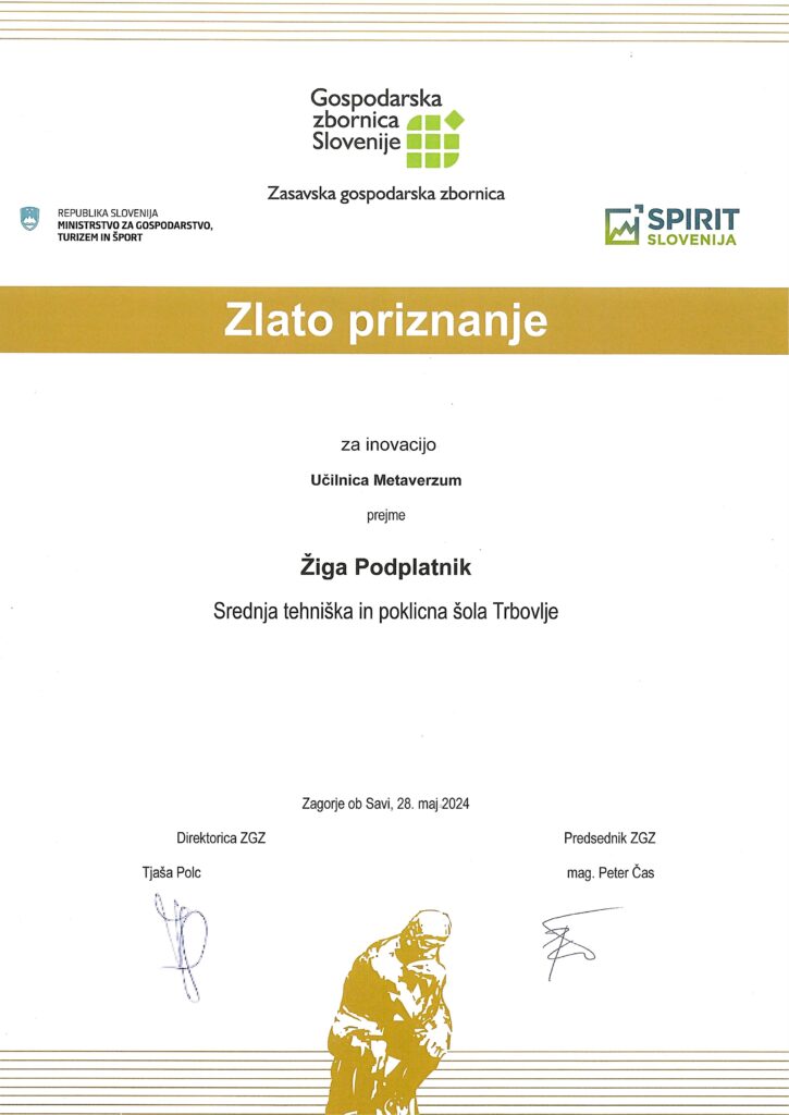 Učilnica Metaverzum